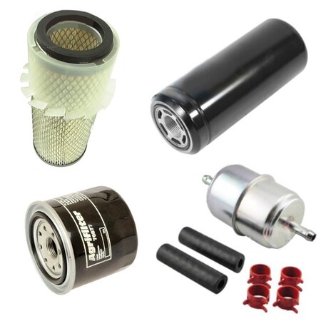 Aic Replacement Parts Filter Kit Fits Bobcat Loader 642B w/Fits Mitsubishi 4G32 Engine 6598903 48426 899550-FilterKit